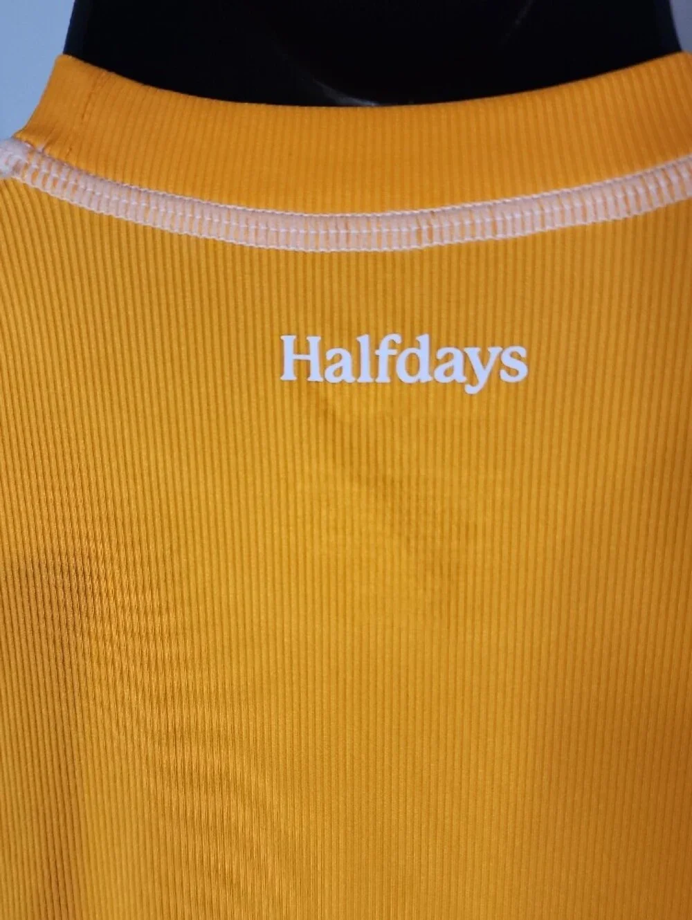Halfdays Mollie T-Shirt In Zinnia Size Small W/ Defect - Picture 3 of 8